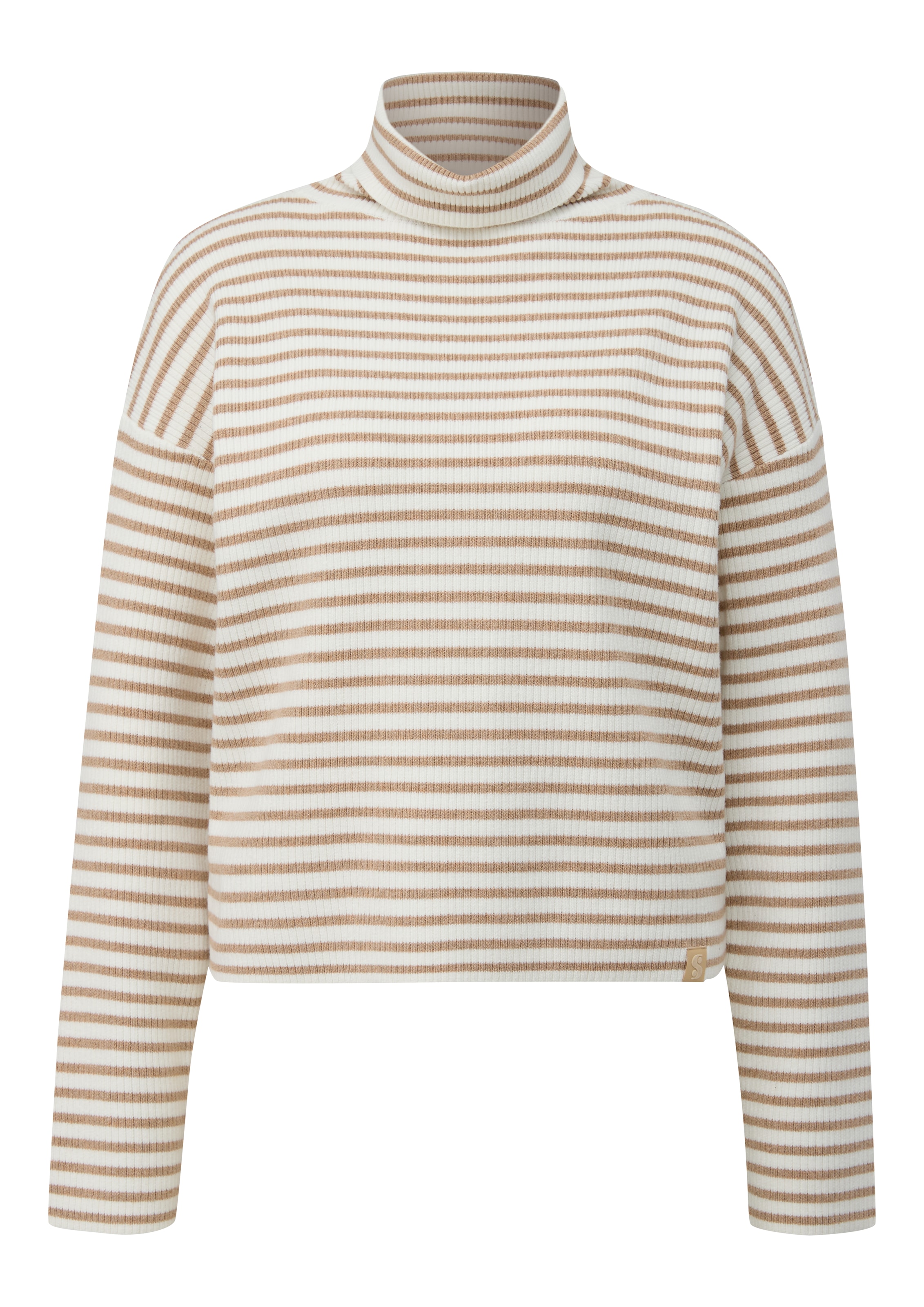 s.Oliver Pullover in Beige: Vorderseite