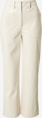 Regular Pantalon 'Ella' LeGer by Lena Gercke en blanc : devant