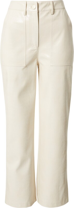 LeGer by Lena Gercke Regular Hose 'Ella' in Offwhite LeGer by Lena Gercke Regular Hose 'Ella' in Offwhite