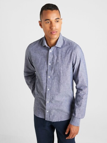 Clean Cut Copenhagen Regular fit Button Up Shirt 'Jamie' in Blue: front