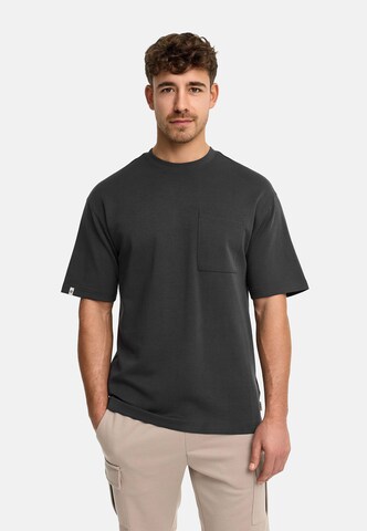 INDICODE JEANS Shirt ' INWiwa ' in Grijs: voorkant