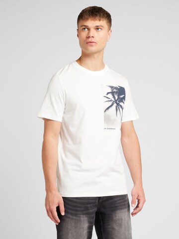T-Shirt s.Oliver en blanc : devant