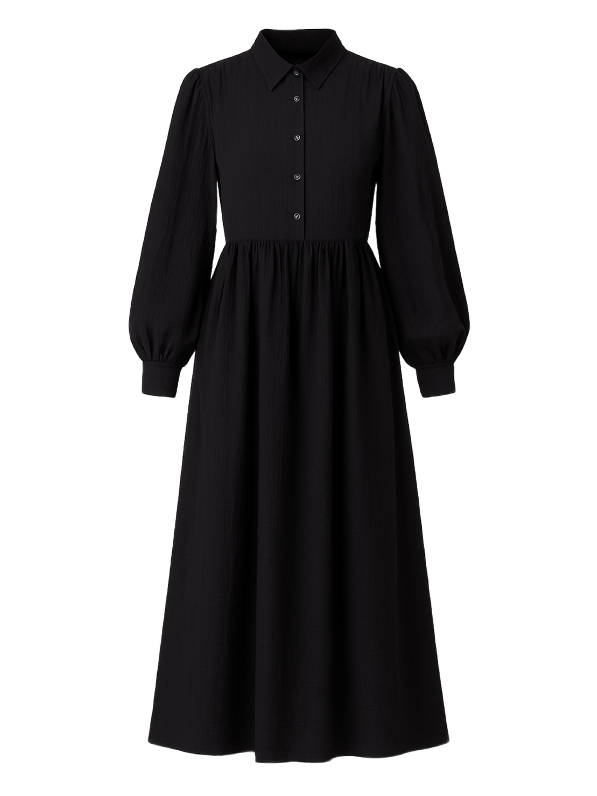 Touche Prive Jurk in Zwart: voorkant