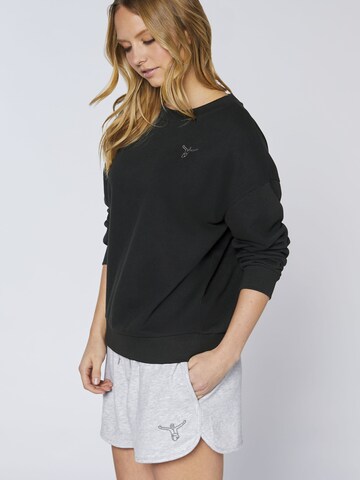 CHIEMSEE Sweatshirt in Schwarz