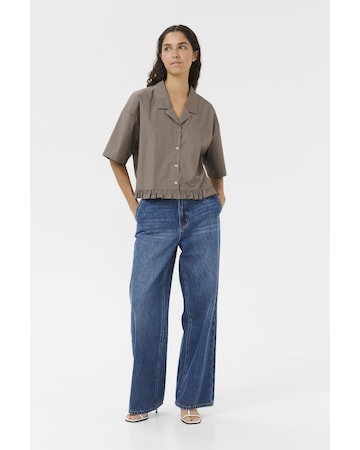 KAREN BY SIMONSEN Blouse 'Annabelle' in Beige
