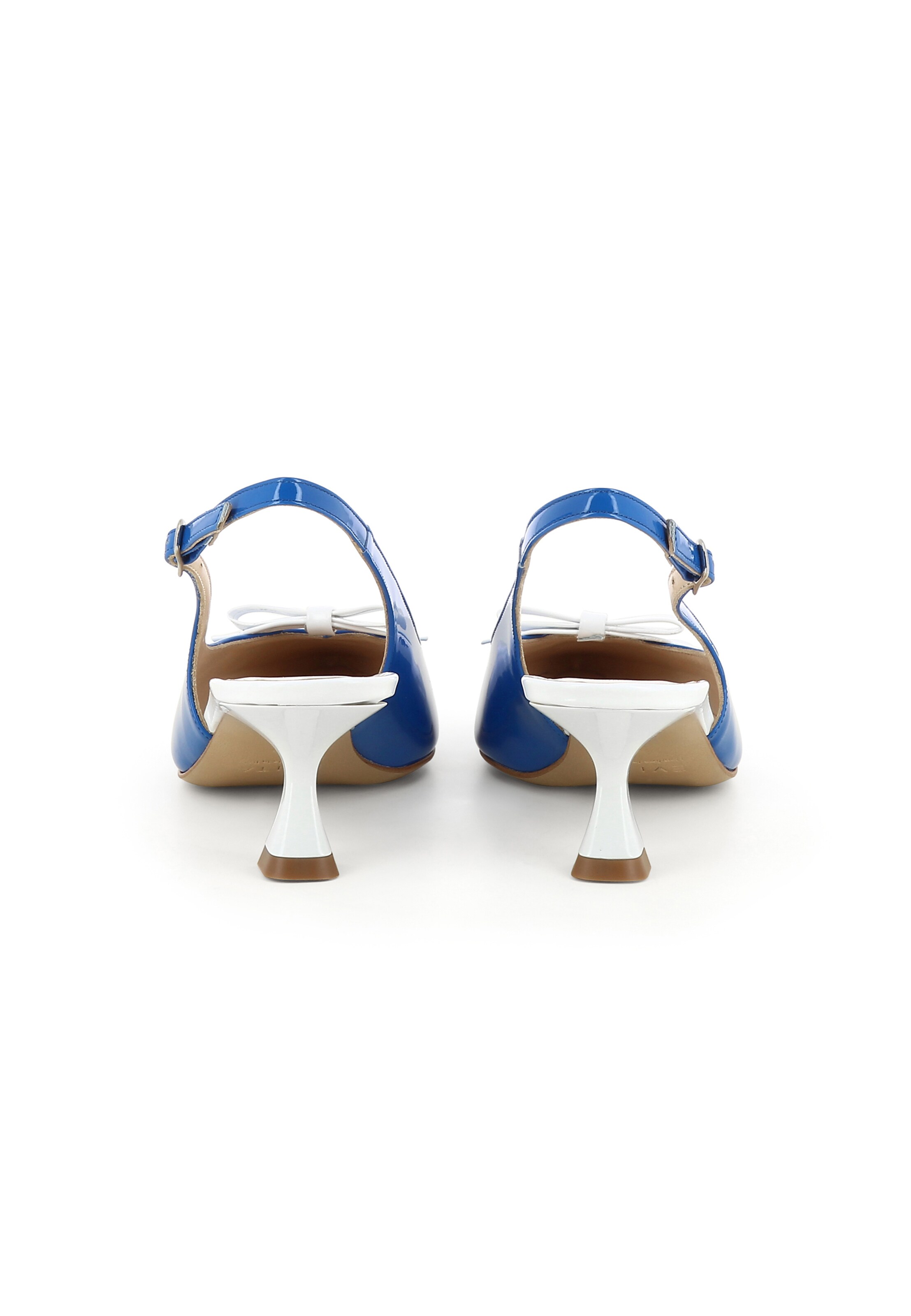 Escarpins à bride arrière 'Perla' EVITA en bleu