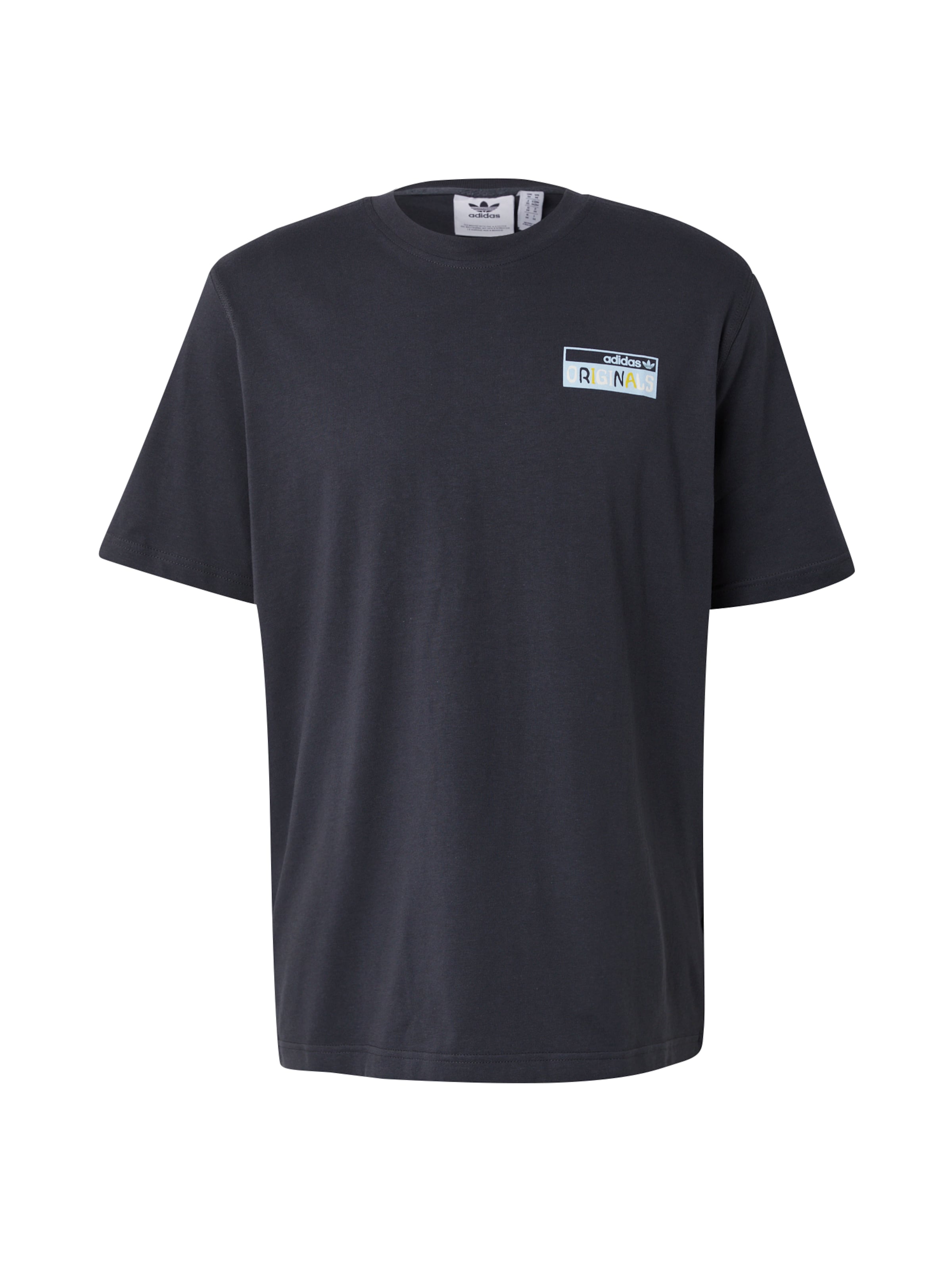 ADIDAS ORIGINALS Футболка '80s Prem' в Черный: спереди