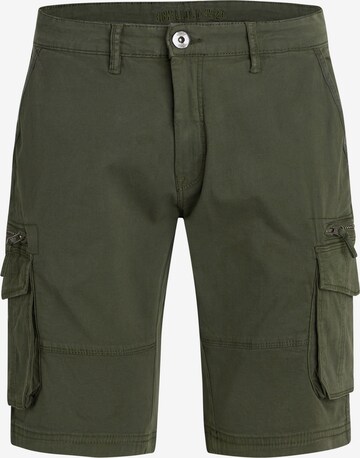 Signal Cargo Pants 'Hugh ' in Green: front