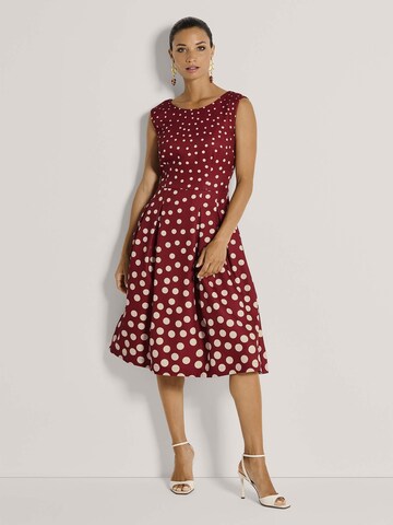 Robe MADELEINE en rouge