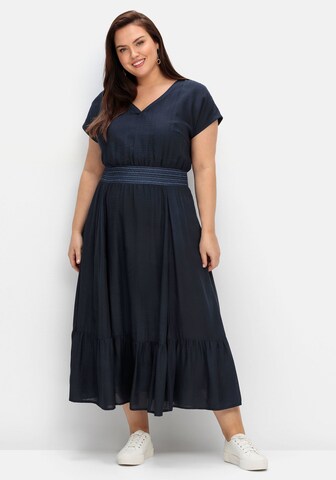 SHEEGO Dress in Blue: front