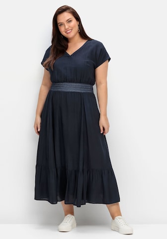 SHEEGO Dress in Blue: front