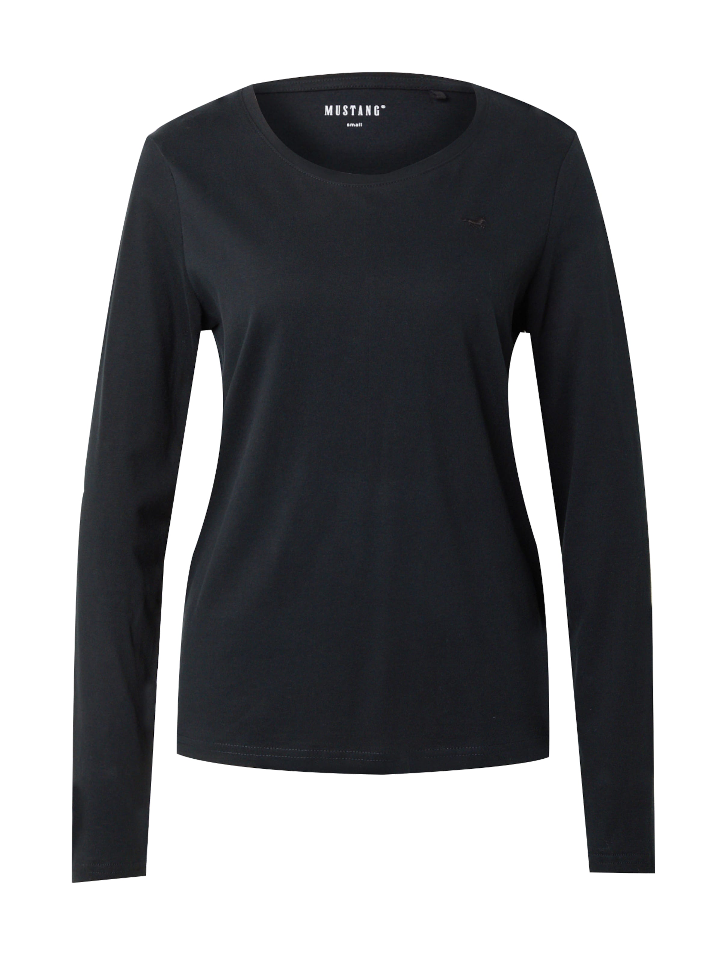 MUSTANG Tričko 'Elly' – černá: přední strana