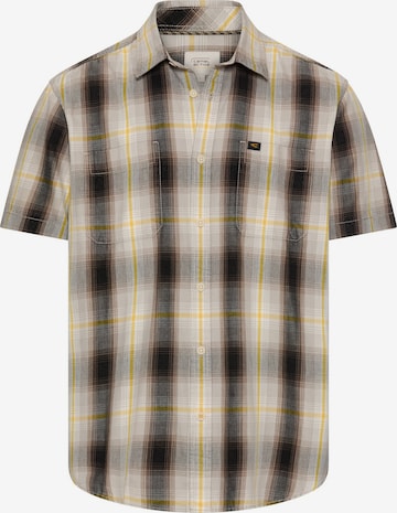 CAMEL ACTIVE Button Up Shirt in Beige: front