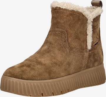 Tamaris Ankle Boots in Brown: front