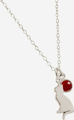 Gemshine Necklace in Silver: front