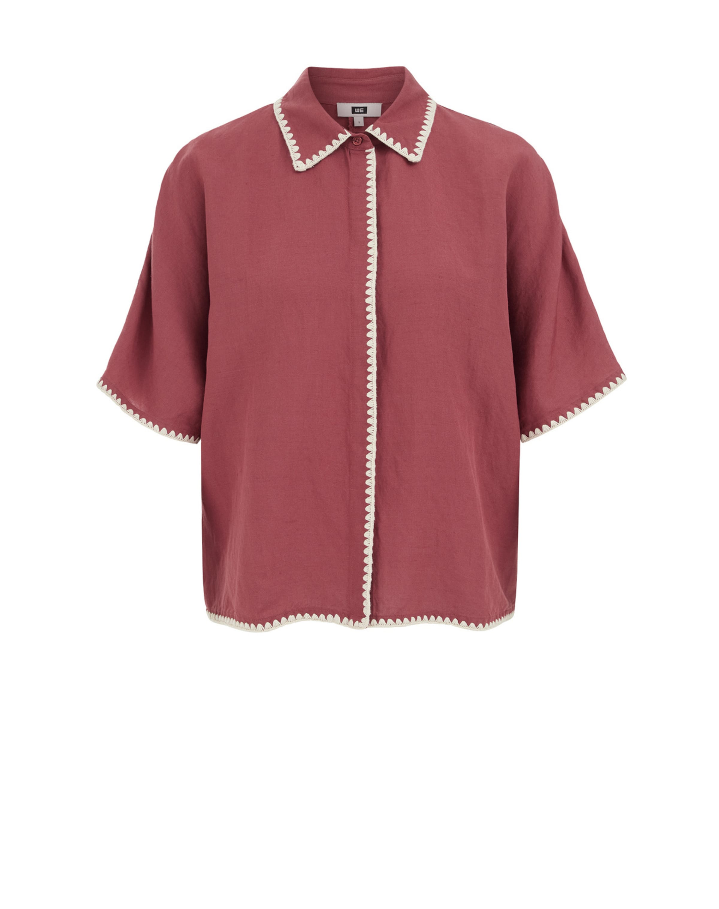 WE Fashion - Blusa em rosa: frente