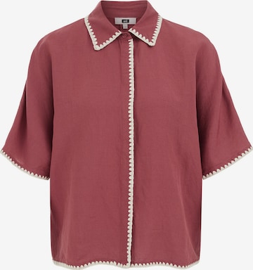 WE FashionBluza - roza boja: prednji dio