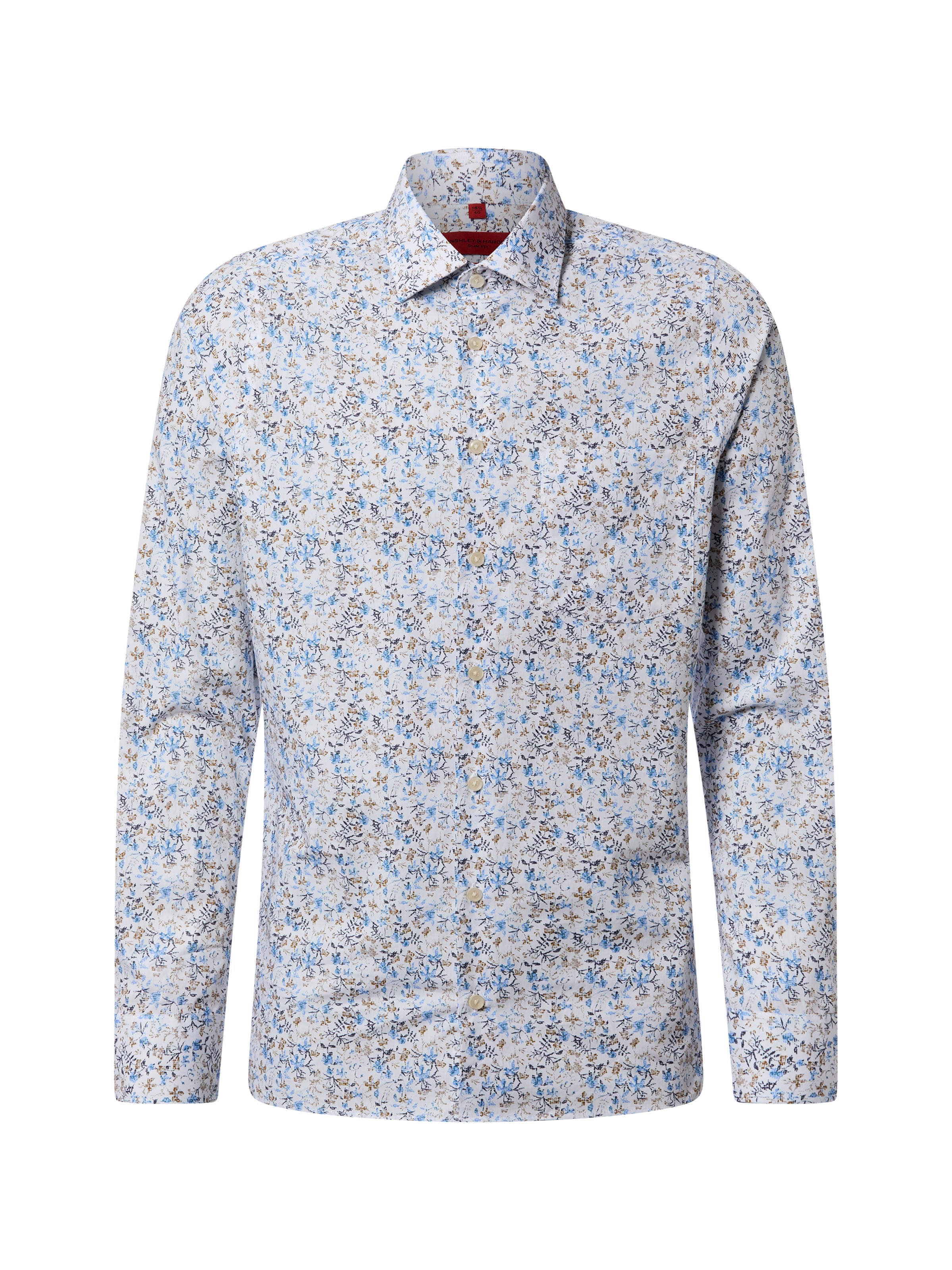 Finshley & Harding Zakelijk overhemd ' Easy Care ' in Wit: voorkant