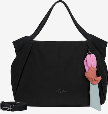 Shopper 'Slouchy' di Fritzi aus Preußen in nero: frontale