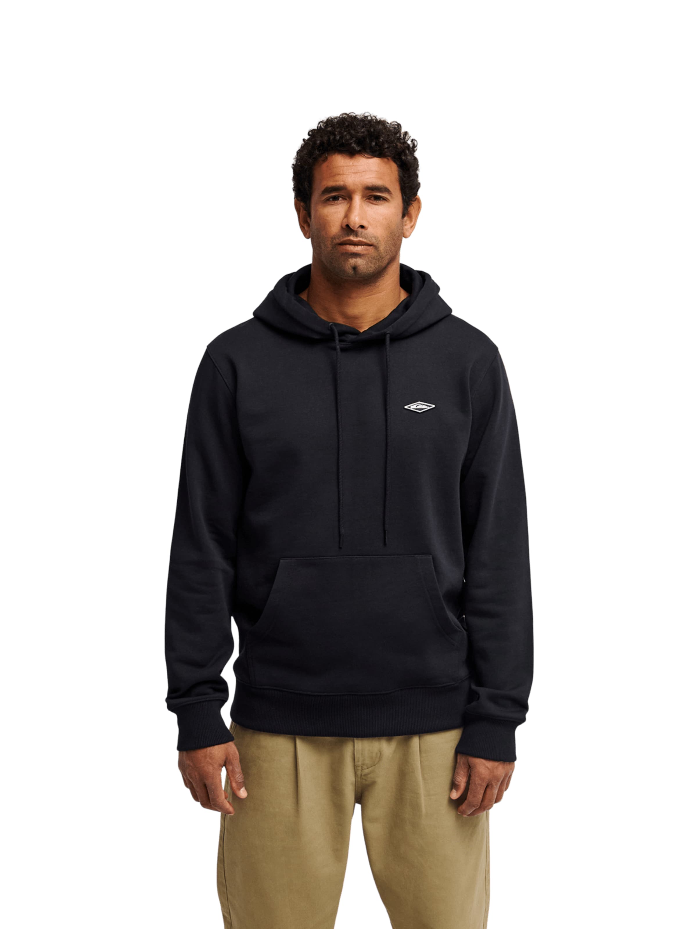 QUIKSILVER Sweatshirt 'Diamond' in Black: front