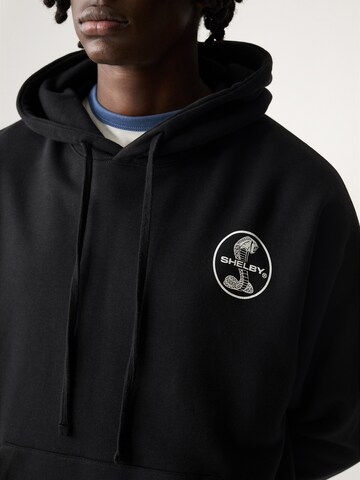 Pull&Bear Mikina – černá