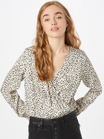 AX Paris Blouse body in Beige: voorkant