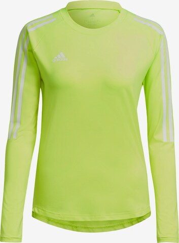 T-shirt fonctionnel 'HILO' ADIDAS SPORTSWEAR en jaune : devant