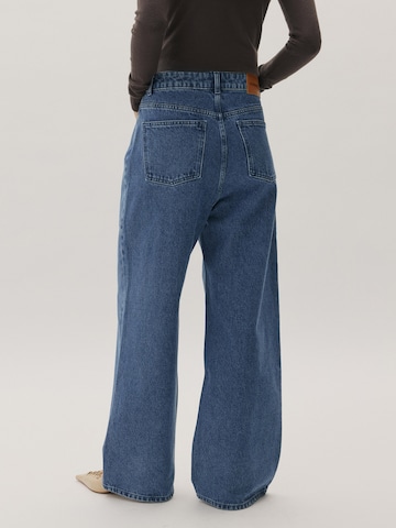 KAVAZI Wide leg Jeans i blå