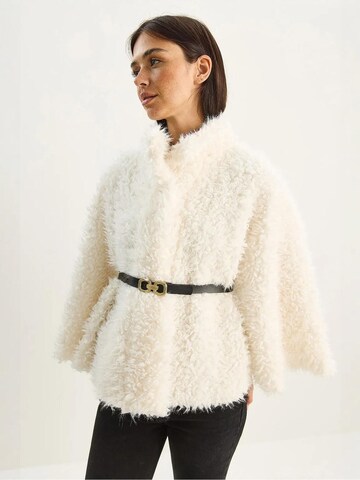 Veste mi-saison Bianco Lucci en blanc