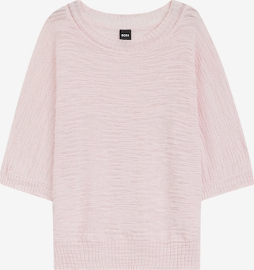 BOSS Pullover 'Farofano' in Pink: Vorderseite