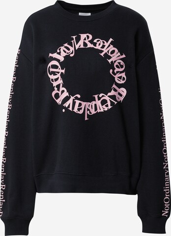 REPLAY Sweatshirt in Zwart: voorkant