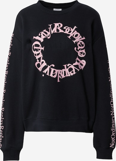 REPLAY Sweatshirt in rosa / schwarz, Produktansicht