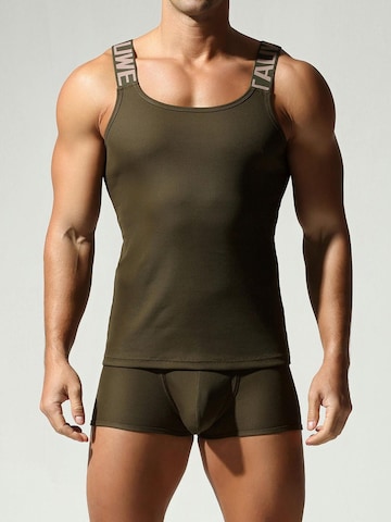 TAUWELL Undershirt 'Fitness' in Green: front