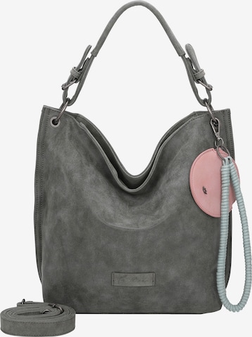 Fritzi aus Preußen Shoulder Bag in Grey: front