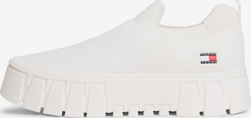 Slip on Tommy Jeans en blanc : devant