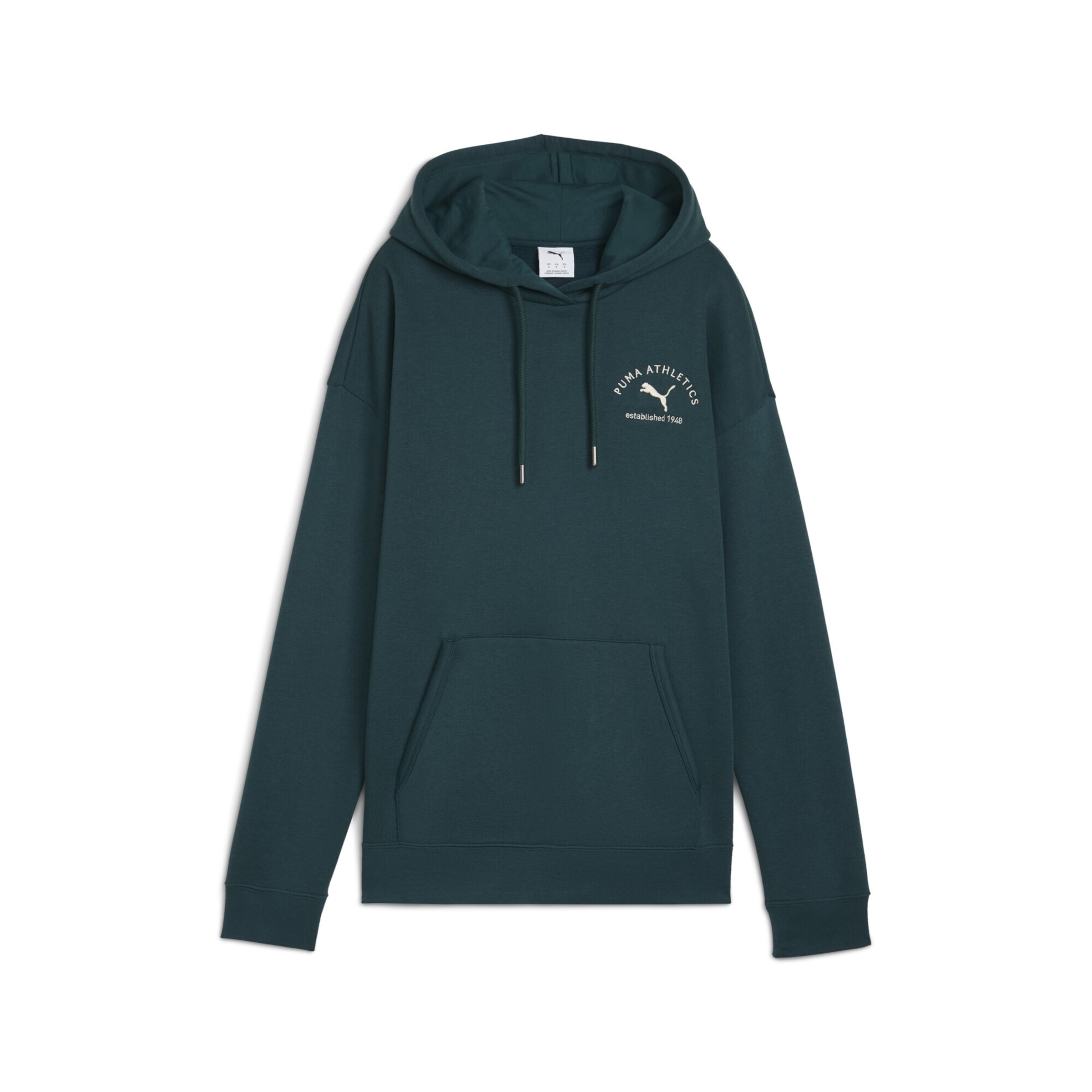 PUMA Sportief sweatshirt in Groen: voorkant