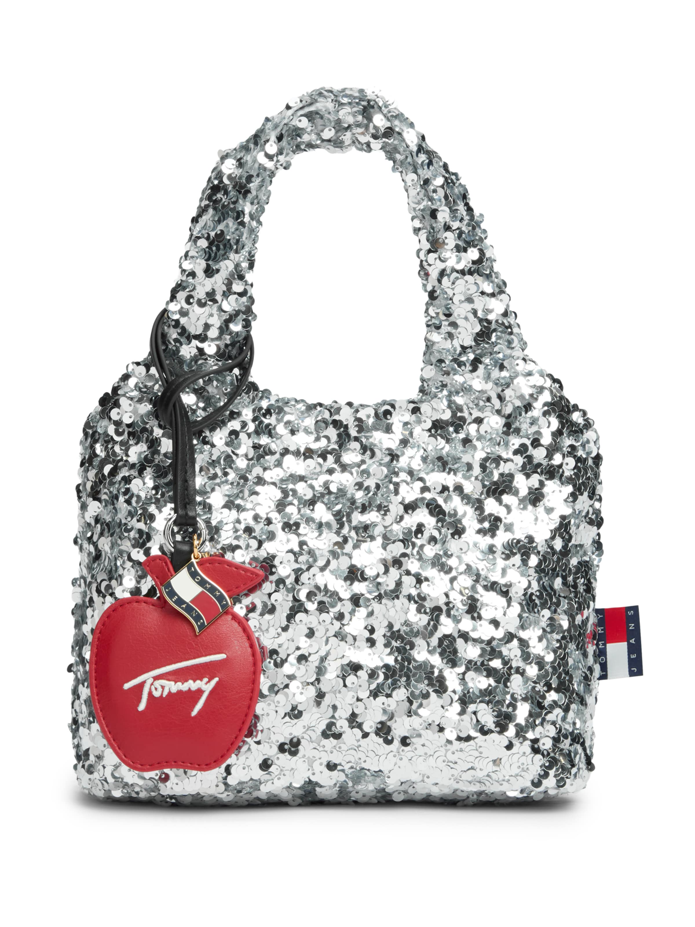 Cabas 'BODEGA' Tommy Jeans en gris : devant