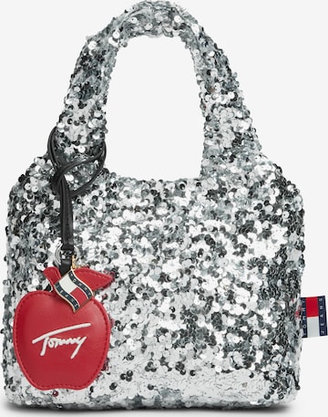 Tommy JeansShopper torba 'BODEGA' - siva boja: prednji dio