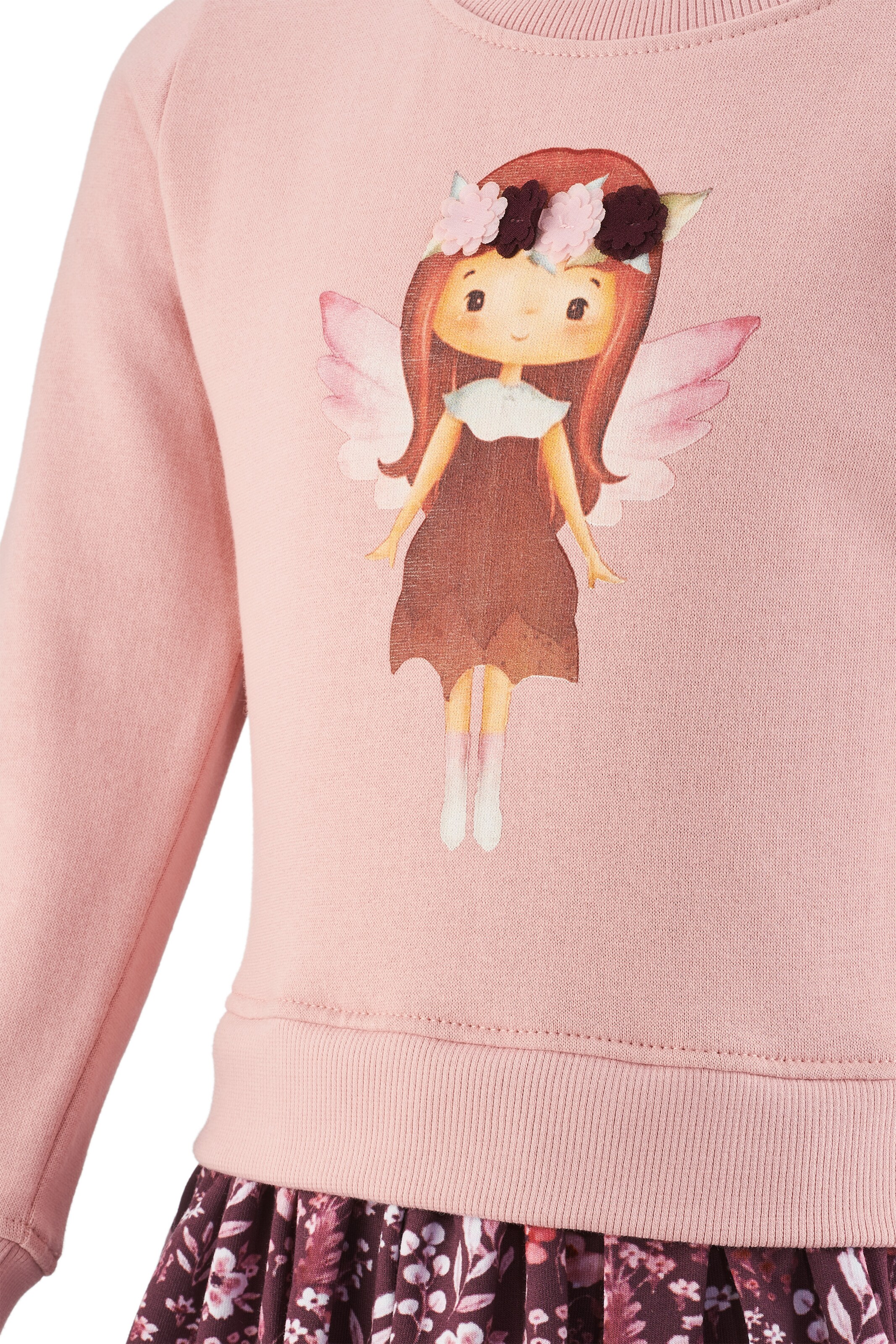 happy girls - Vestido em rosa