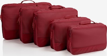 Heys Garment Bag in Red: front