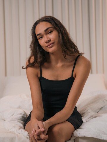 Copenhagen Bamboo Negligé in Zwart