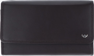 Porte-monnaies 'Polo ' GOLDEN HEAD en marron : devant