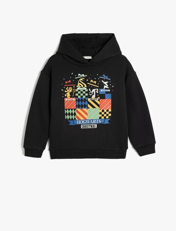 Koton Sweatshirt in Schwarz: Vorderseite