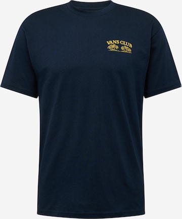 VANS T-Shirt 'SHORE CLUB' in Blau: predná strana