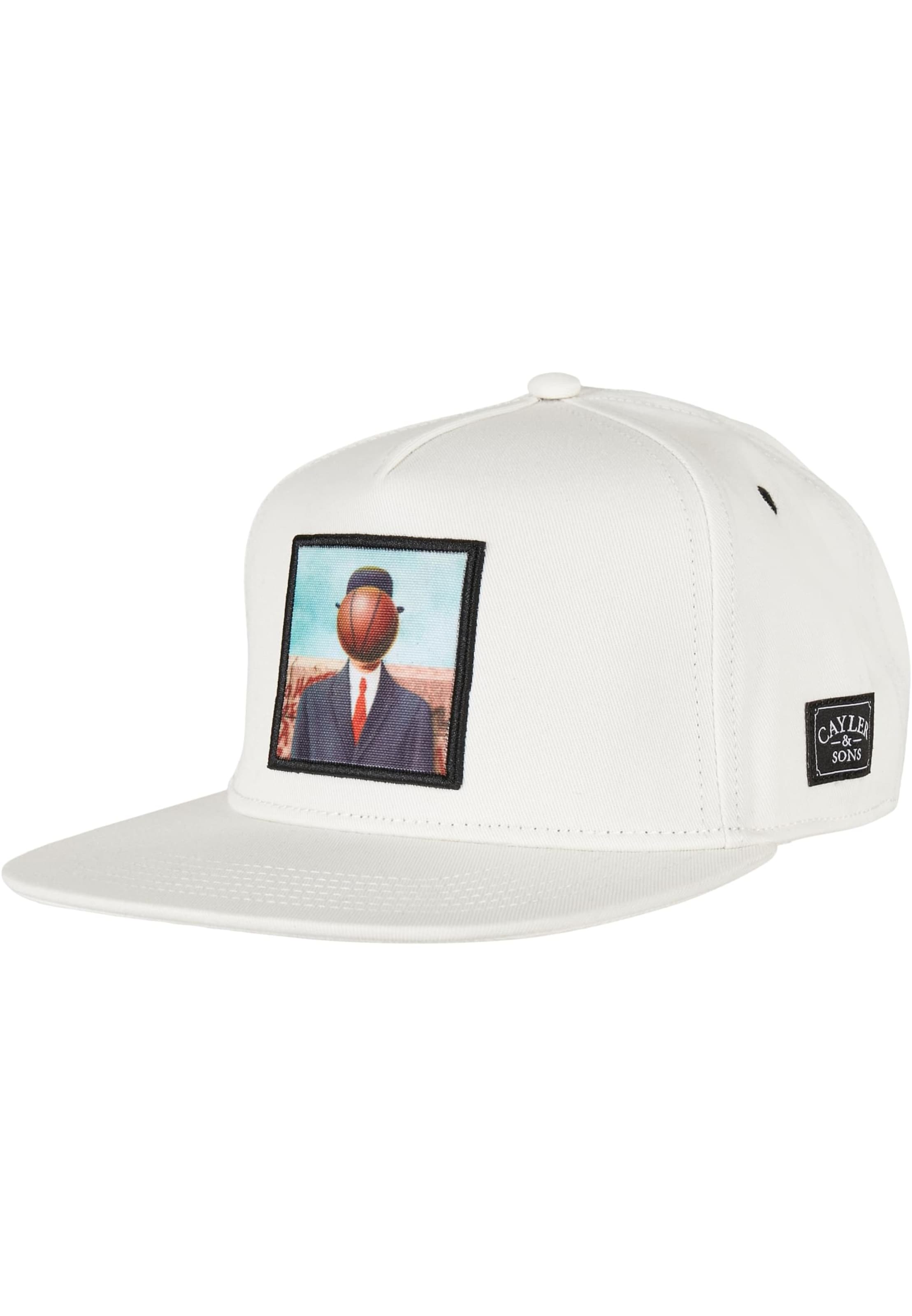 Cayler & Sons Cap 'Art Is Life' in White: front