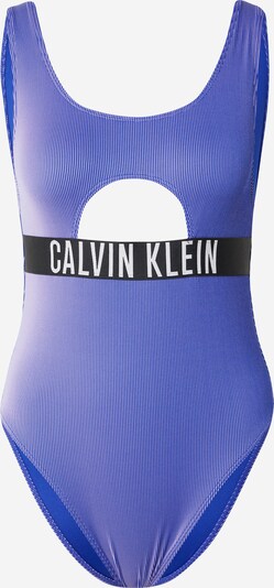 Calvin Klein Swimwear Maillot de bain 'Intense Power' en indigo / noir / blanc, Vue avec produit
