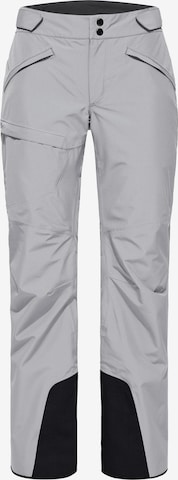 Haglöfs Outdoor Pants 'Lumi Form' in Grey: front