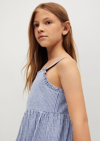 MANGO KIDS Kleid 'Finja' in Blau