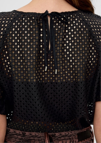 QS Blouse in Zwart