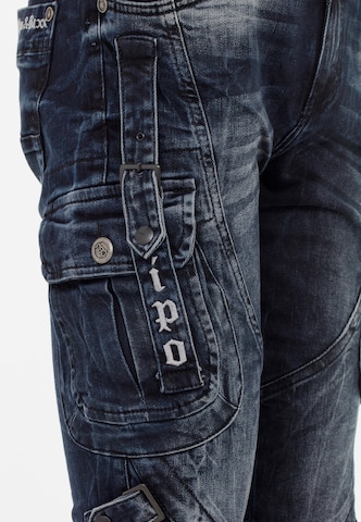 Regular Jeans cargo 'Rally' CIPO & BAXX en bleu